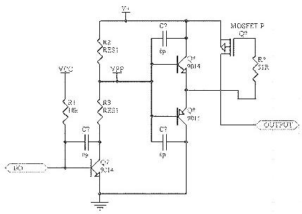 P溝道MOS管開關電路 P溝道MOD管開關電路