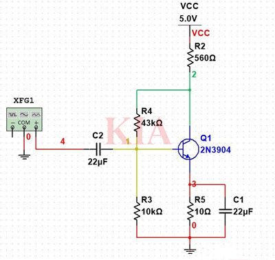 電壓負反饋放大電路