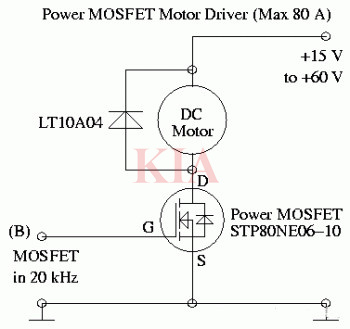 pwm驅動電路,電機驅動電路詳解-KIA MOS管