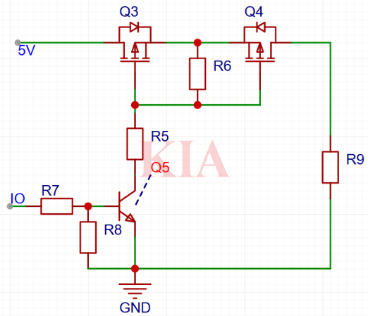 背靠背防倒灌電路,mos管防倒灌電路-KIA MOS管