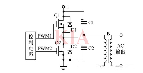 單相逆變器工作原理,逆變器電路圖-KIA MOS管